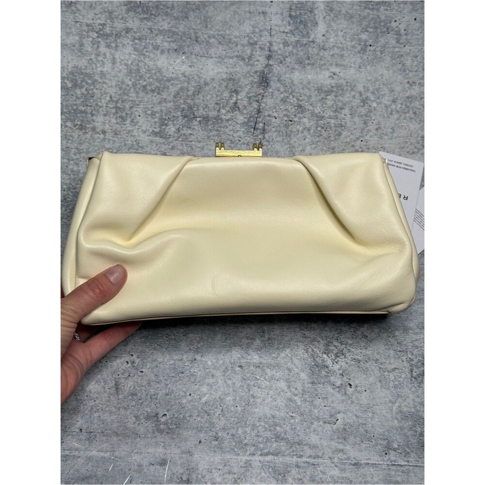 Reiss Madison Leather Clutch